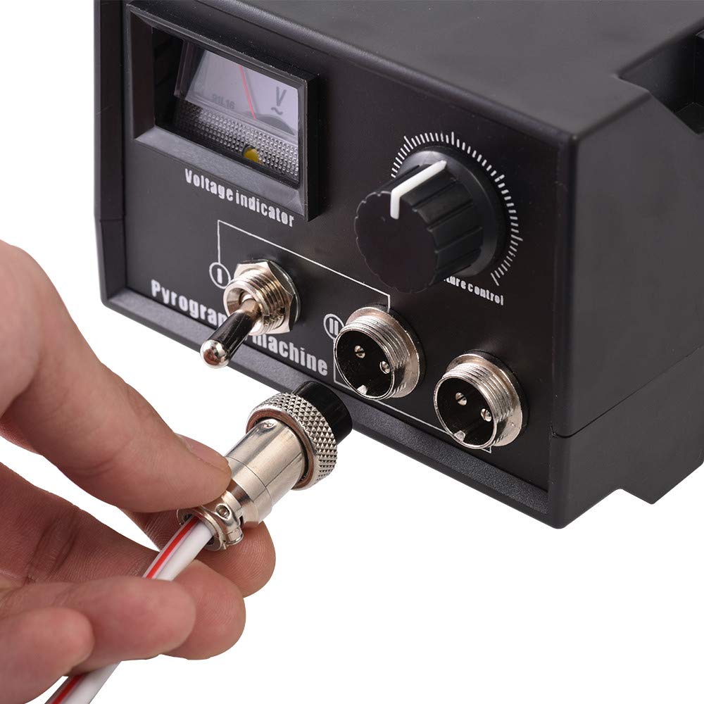 SEAAN Pyrography Machine, Upgraded Wood Burning Kit, Adjustable ...