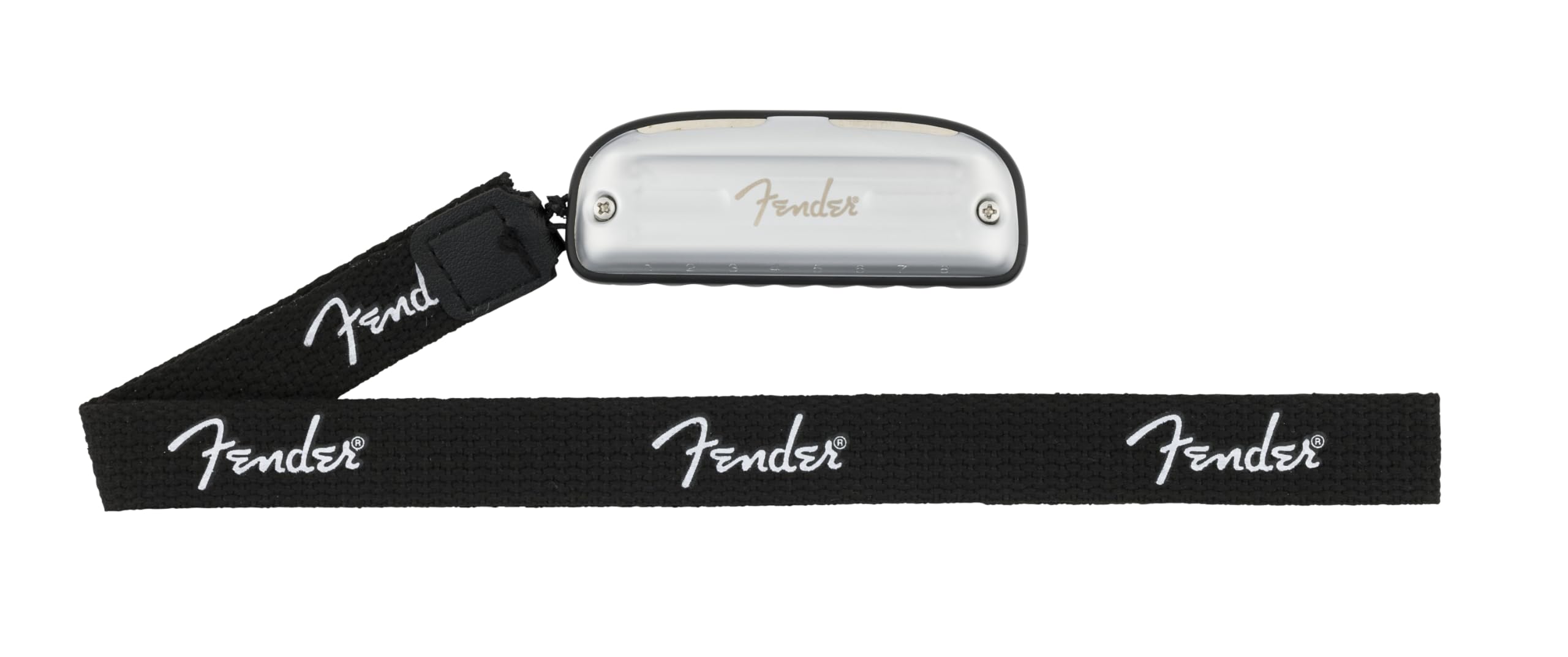 Fender Blues JR Diatonic 8 Hole Harmonica, Key of A
