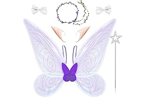 Fairy Wings Dress Up, Butterfly Wings Costume for Women