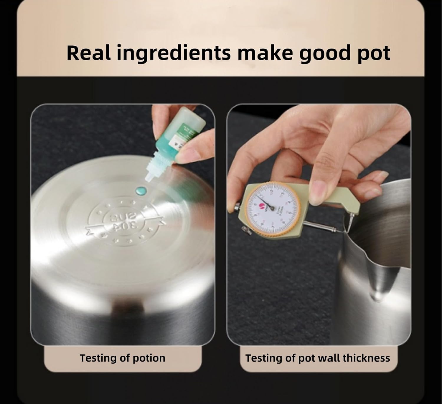 food grade 304 stainless steel 68oz fryer with oil filter and frying basket, height 6.3” * diameter 5.5“inches, large capacity, suitable for containers such as oil, milk, coffee, etc