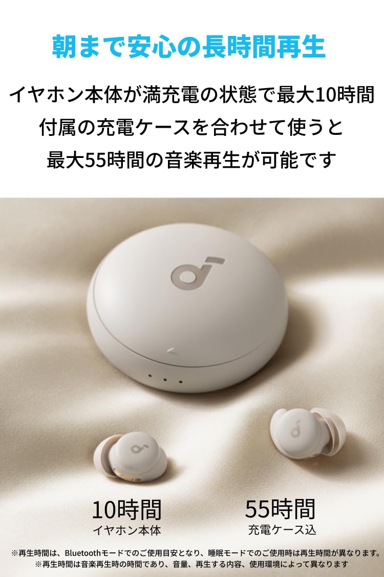 【美品】soundcore A20 ワイヤレスイヤホン Amazon.co.jp: Anker Soundcore Sleep A20 （ワイヤレスイヤホン