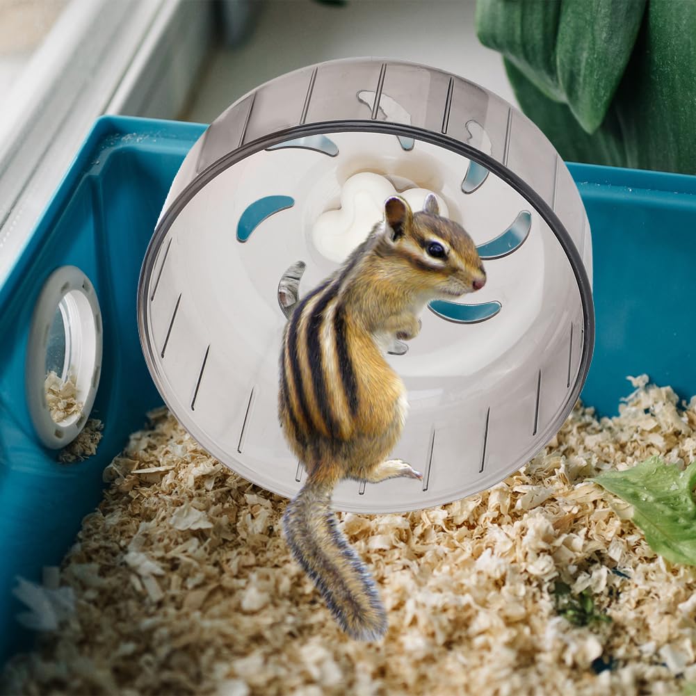 hamster rennrad Rennrad, 13 cm Hamsterrad Kleines Laufrad Haustiere Kunststoff Rennspielzeug Hamsterlaufrad Übungsrad Kleintierspielzeug Totoro Mouse Eichhörnchen Kleintier Haustier Rennmäuse Meerschweinchen Haustier Color:Gold Metalic EXP Hot or Not? Fizik