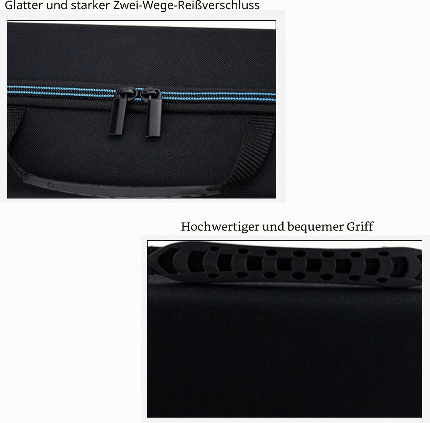 Projektor-Tragetasche für Samsung Freestyle und Akku, Eva-Material, tragbare Schutzhülle mit robuster Handschlaufe, mit Netztasche für Zubehör
