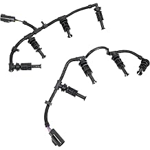 Michigan Motorsports Diesel Glow Plug Harness Fits 2008-2010 Ford 6.4L 6.4 Powerstroke Qty-2 Replaces 8C3Z-12A690-BA, 8C3Z-12A690-AA, 1876293C1 1876283C1