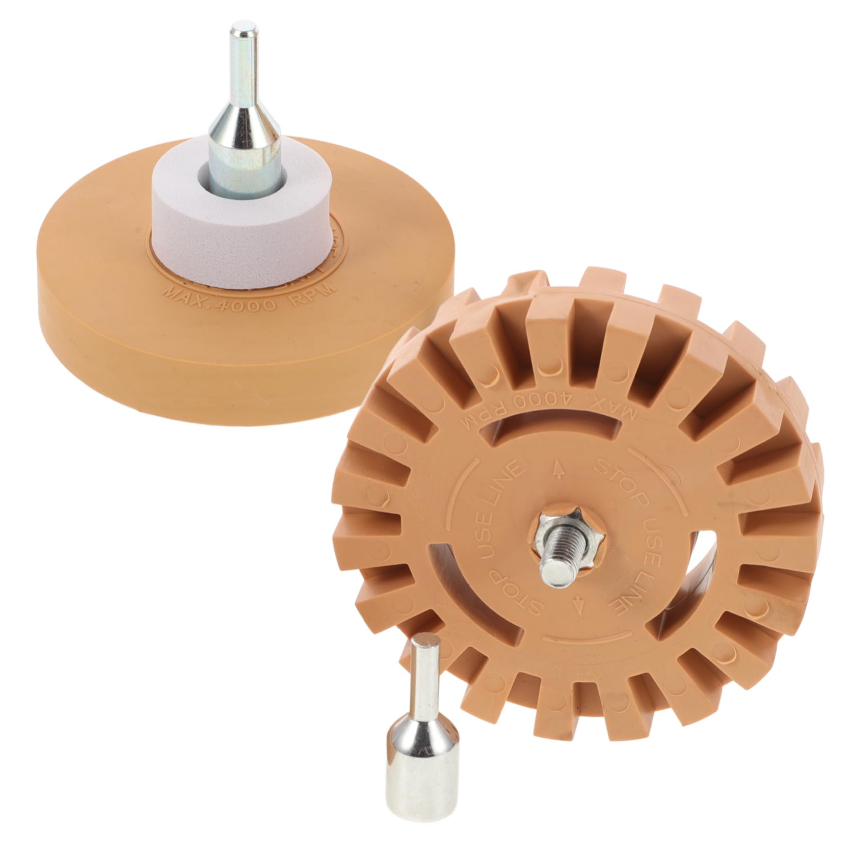 SOLUSTRE 10piezas Ruedas De Borrado para Adhesivos y Calcomanías Eliminador De Pegamento Rueda Eraser para Superficies Variadas Kit De Herramienta De Limpieza