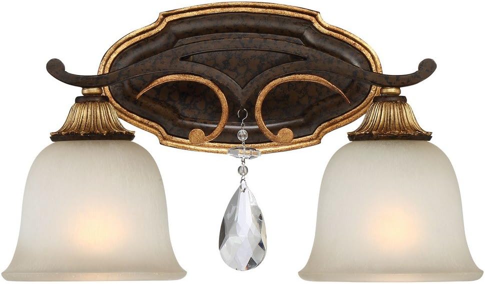 Metropolitan Chateau Nobles 16 1/4" W Bronze Bath Light