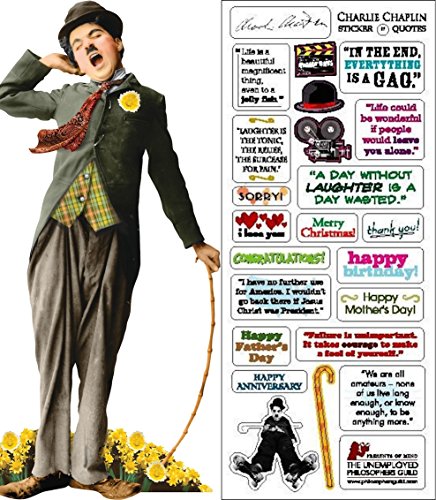 Preisvergleich Produktbild Unemployed Philosophers Guild 13930 Chaplin Karte