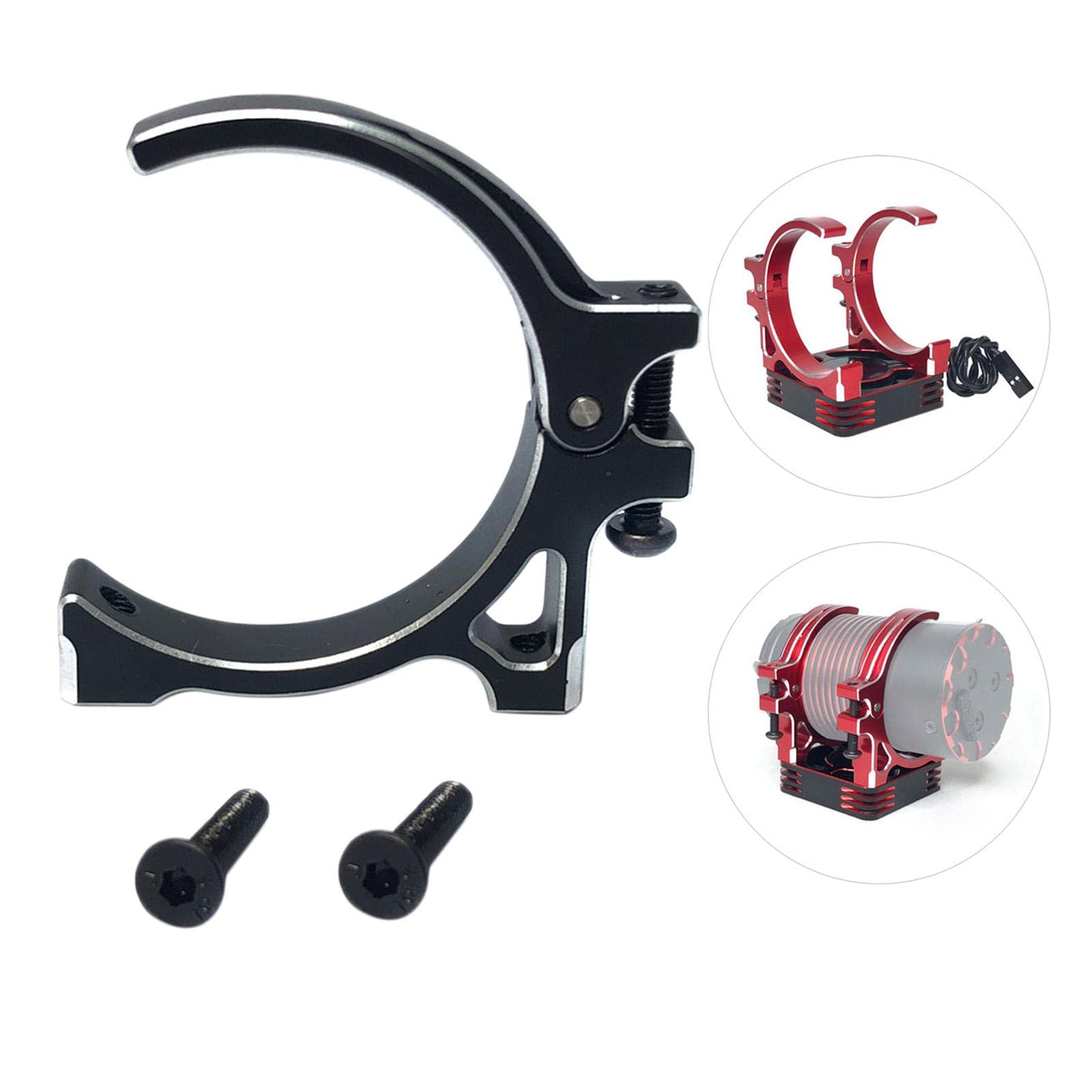 Dissipateur Thermique Avec Ventilateur 5V Pour Moteur 540/550 – Compatible HSP/Redcat/Traxxas 1/10