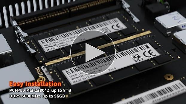 Amazon.co.jp: GMKtec ミニpc AMD Ryzen7 8845HS 32GB(16GB*2)+