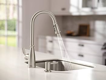 Moen Nolia Spot Resist Stainless One-Handle High Arc Kitchen