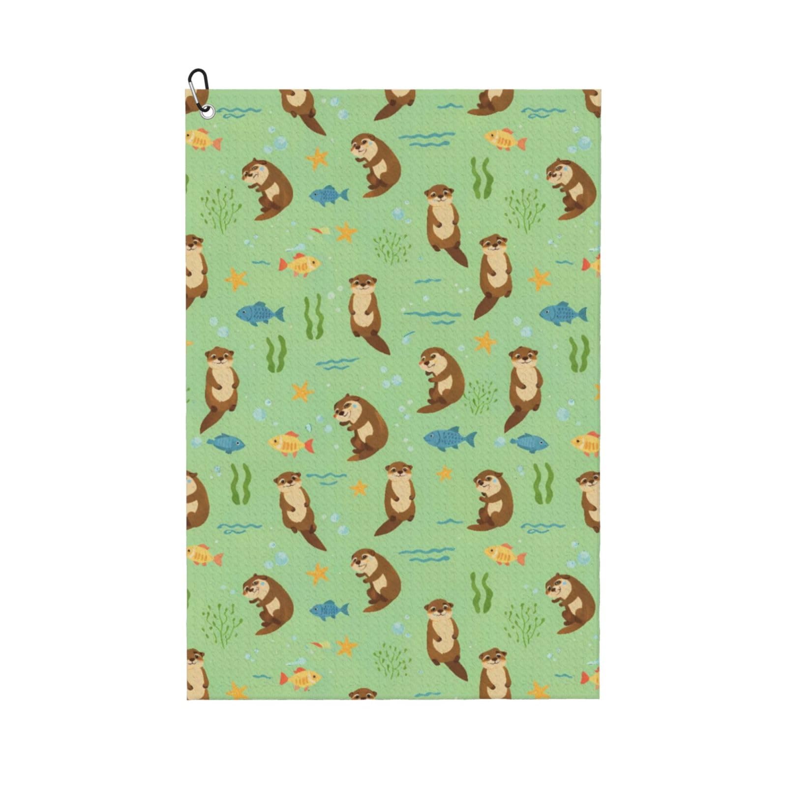 BSDFGSDD Sea Otter Golf Towel 24 x 16 inches
