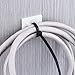 100 Piezas Clips de Cable Auto Adhesiva Soporte de Base de Fijador...