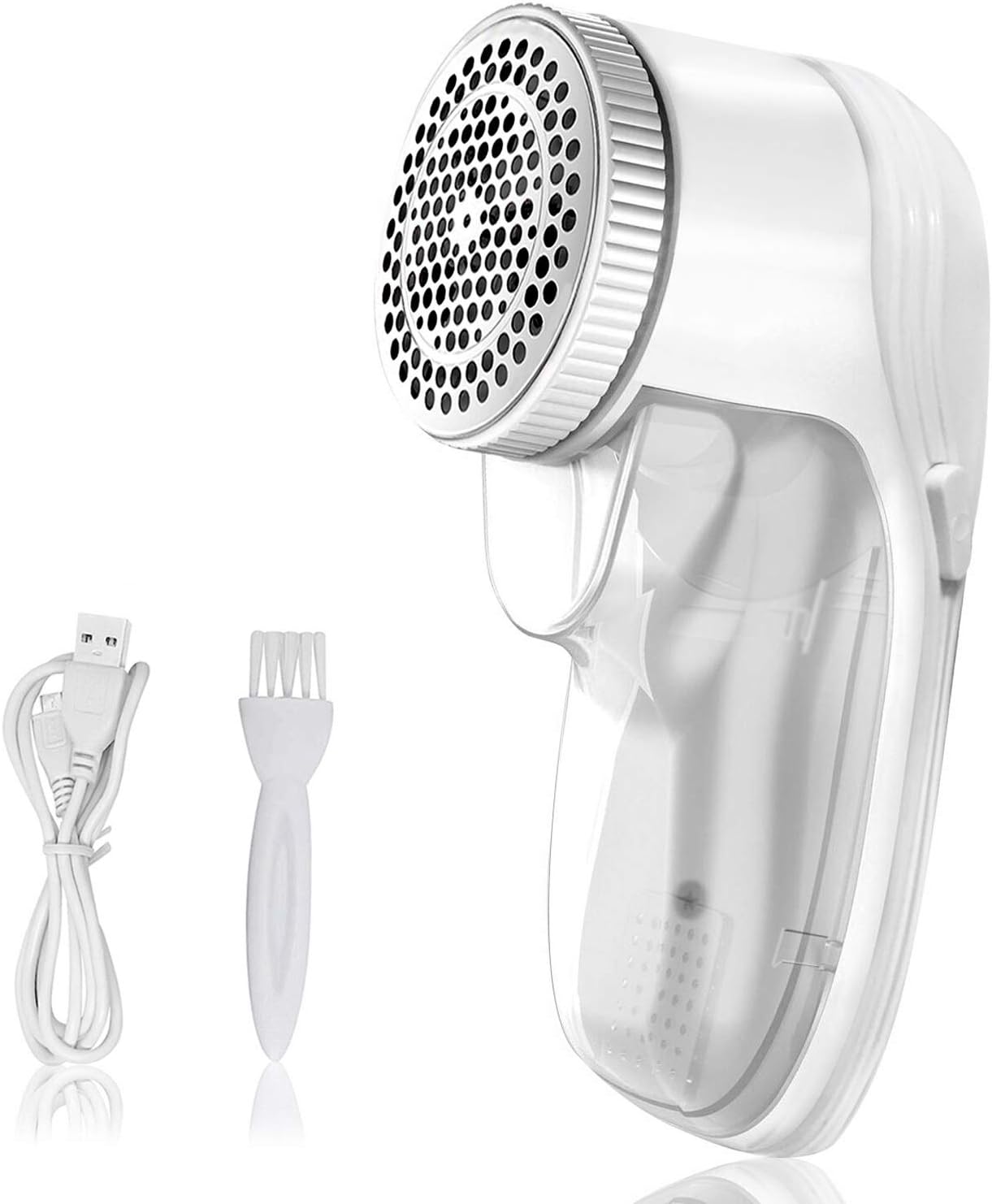 VOGREX Lint Remover, Electric Sweater Shaver, Effective Fuzz Remover Fabric Shaver, Quickly Remove Fluff Pill Bobble, USB Rechargeable Pilling Lint Remover for Clothing, Furniture, Curtain,Blanket