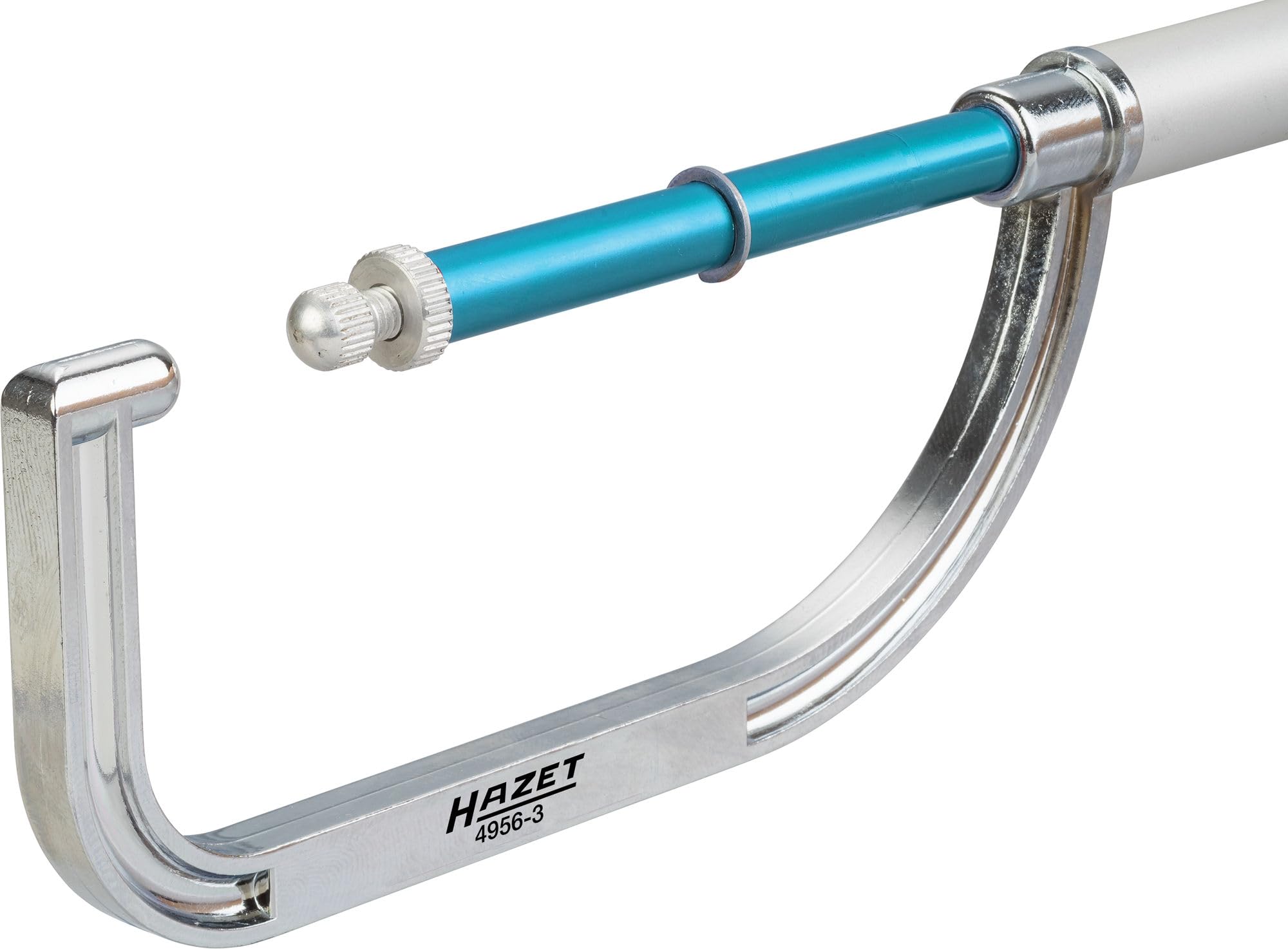 HAZET Calibro per pinze dei dischi freno spessimetro 4956-3 I Campo di misura 0 60 mm I Per misurare senza smontare le ruote