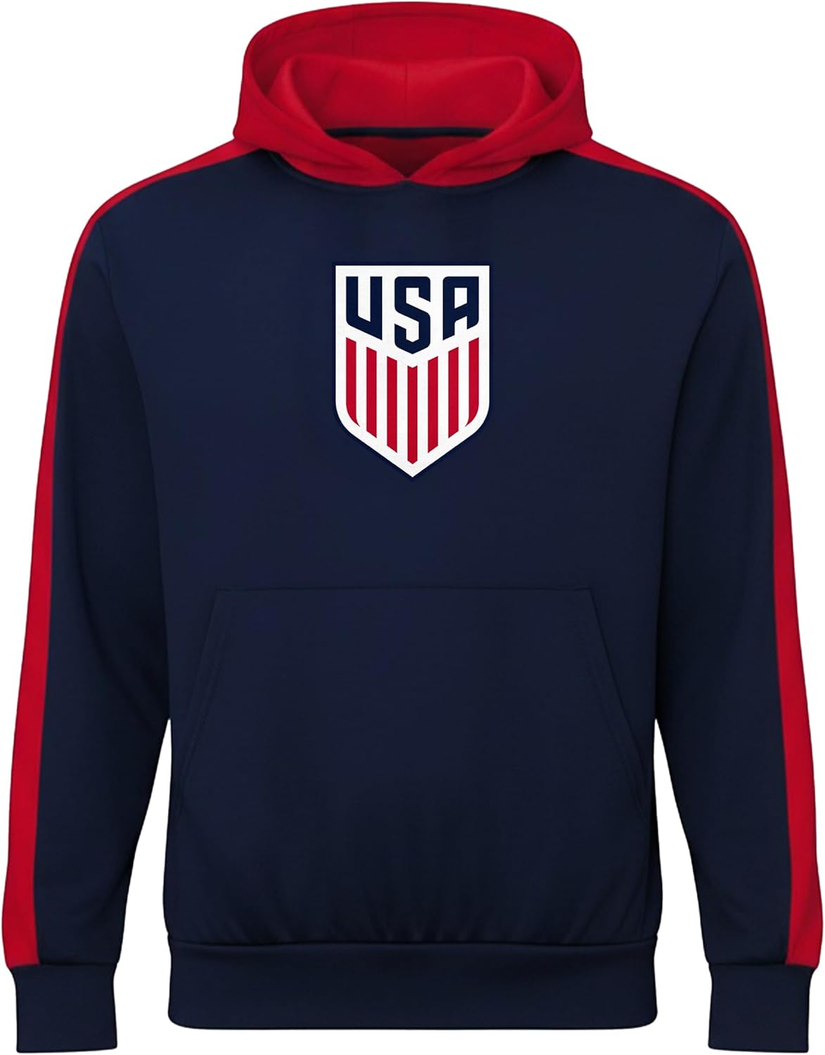 Icon Sports Officially Licensed US Soccer Federation Pullover Hoodie - Unisex Kids - Image 3