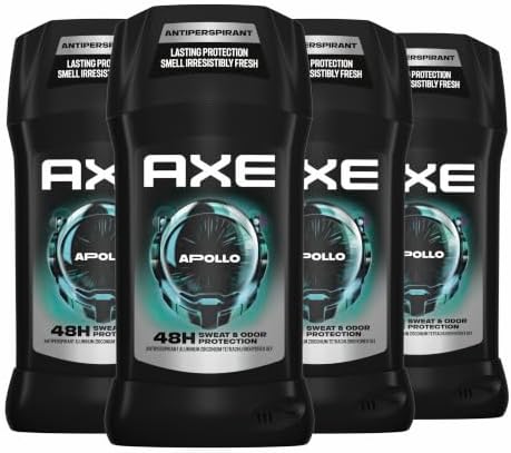 AXE Apollo Antiperspirant Stick Sage & Cedarwood 48 Hr Anti 4 Pack 2.7 oz