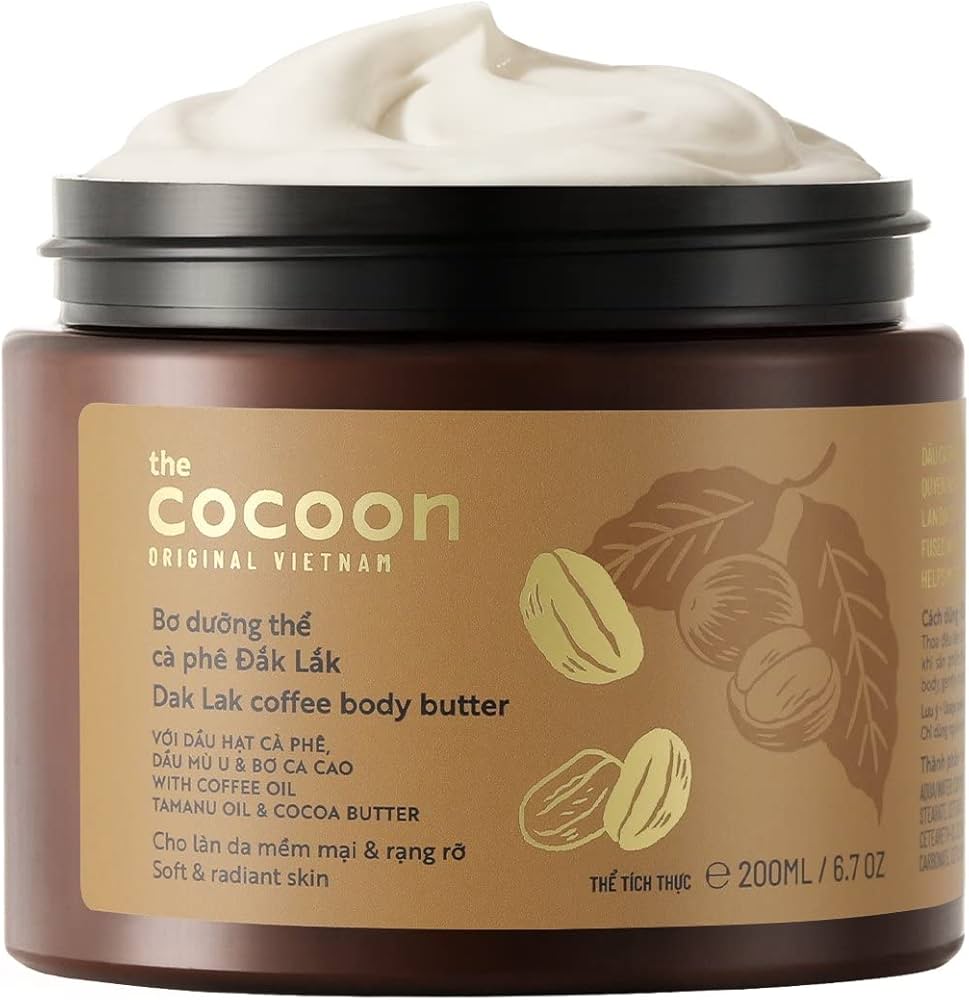 Amazon.com : COCOONORIGINAL Cocoon Dak Lak Coffee + Cocoa Butter