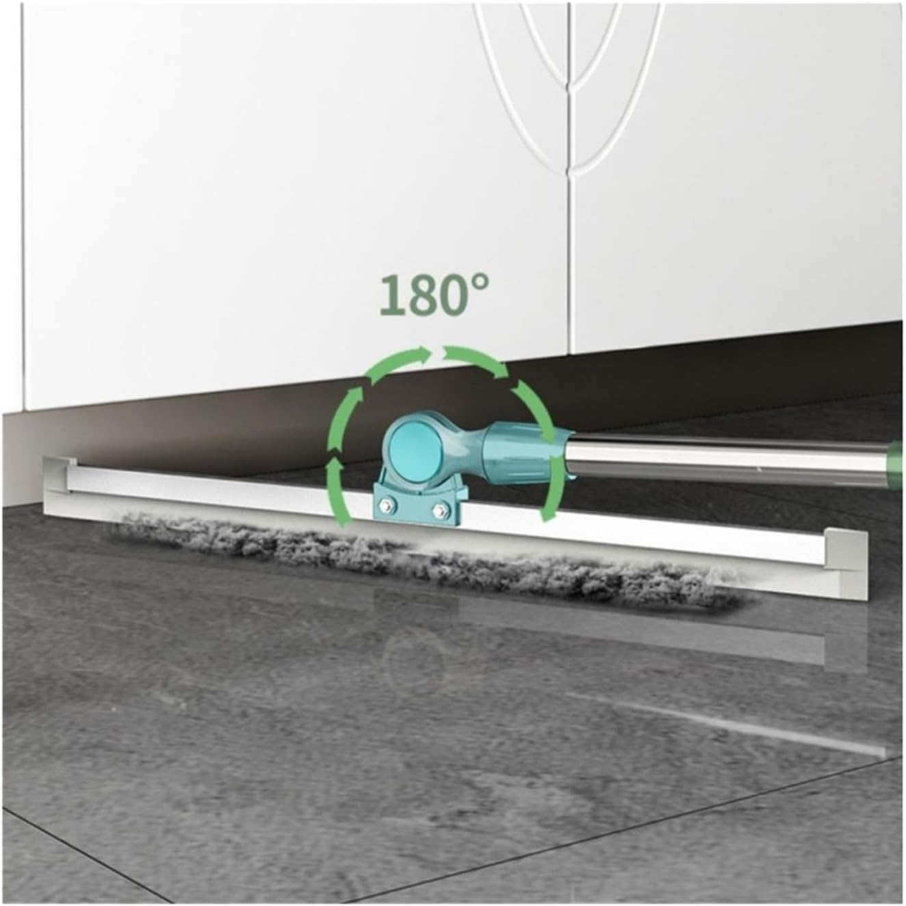 Large Area Toilet Bathroom Toilet Wiper Magic Broom Sweeping Silicone Artifact Ground Scraping Floor Cleaning Mop(51cm)