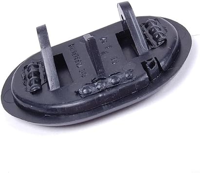 Front Right Headlight Wash Cover,for Z4 E85 E86 2002-2008, ABS Plastic Replacement Lamp Washer Cap, OE 51117078262, Black