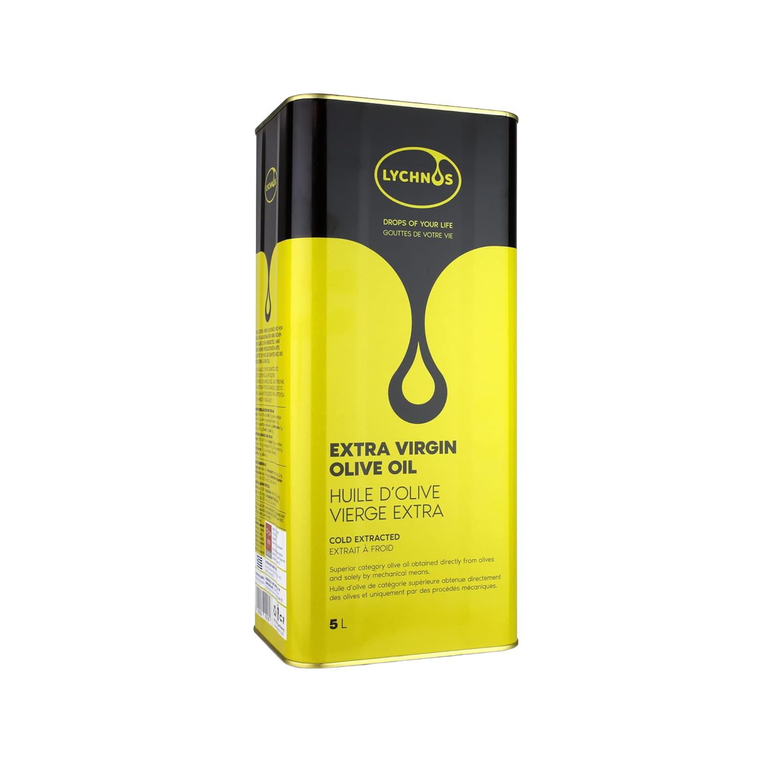 Natives Olivenöl Extra – Kaltgepresst, Naturrein & Aromatisch 5L
