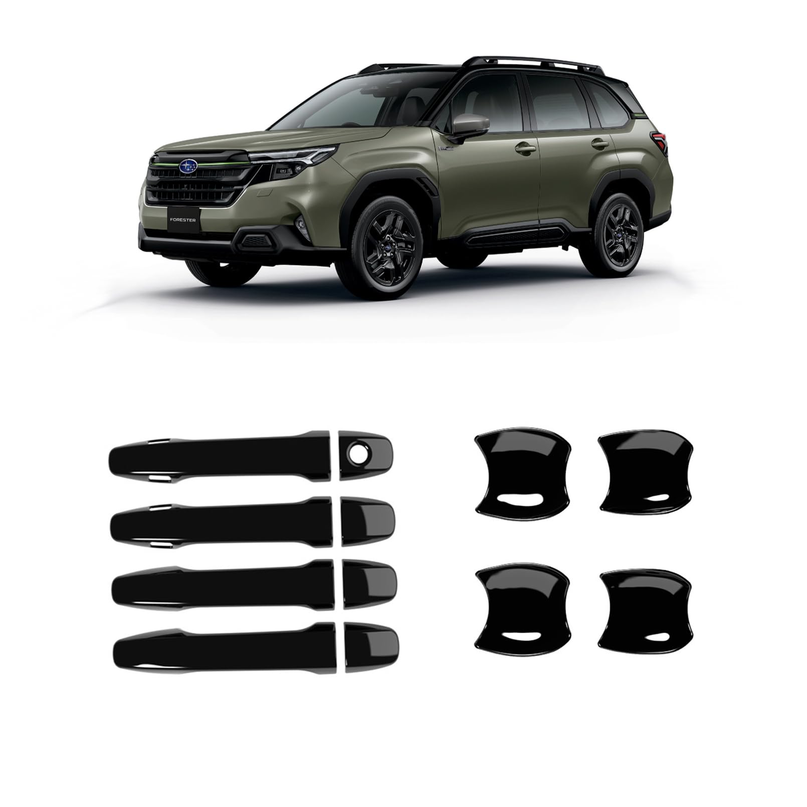 Amazon.co.jp: VKINGER 新型 スバル フォレスター SL系 パーツ セット