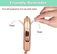 Vista 3 de Mwphuy Regalo de cumpleaños para amigos, espejo compacto de bolsillo para mejores amigas, mejores amigas, regalos de amistad para mujeres, regalo