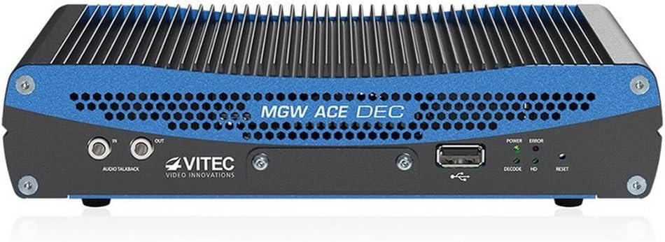 MGW Ace Decoder HEVC/H.265 Hardware Decoder