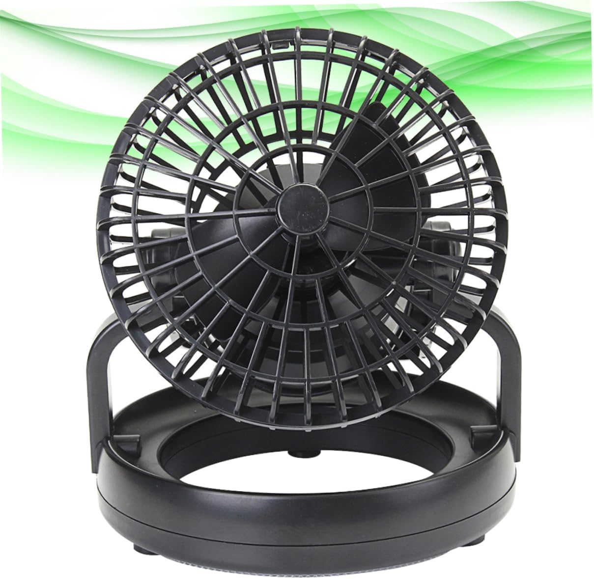 2Pcs LED Camping Lamp with Ceiling Fan Bright LED Light Hanging Hook for Use for Hiking Fishing and Emergency Situations