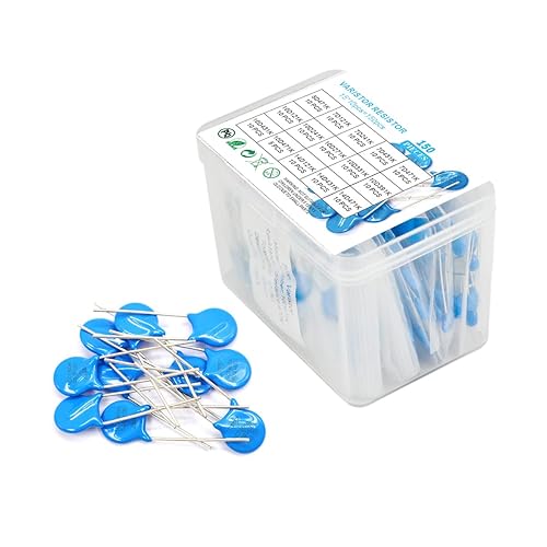 Varistor 15 valores 150 piezas de resistencias dependientes de voltaje surtido