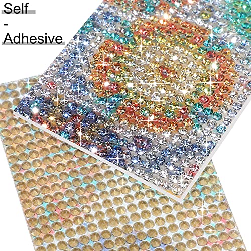 3 Rotoli Nastro con Diamanti Strass Cristallo