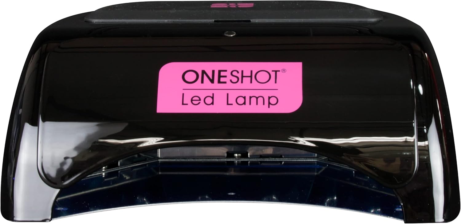 ONE Shot LACCOVER - UV LED Nail Lamp, 48 Watts LED High Performance Acrylic Nails & Gel Polish Dryer for Manicure and Pedicure, with Sensor, 4 timers and Power Regulator. 1 Year Warranty