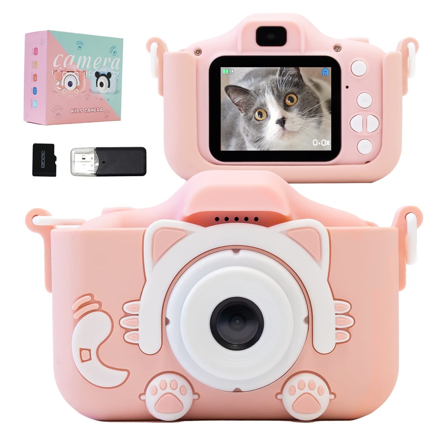 Amazon.co.jp: [名入れ/ラッピング可] MRG キッズカメラ 子供用 カメラ