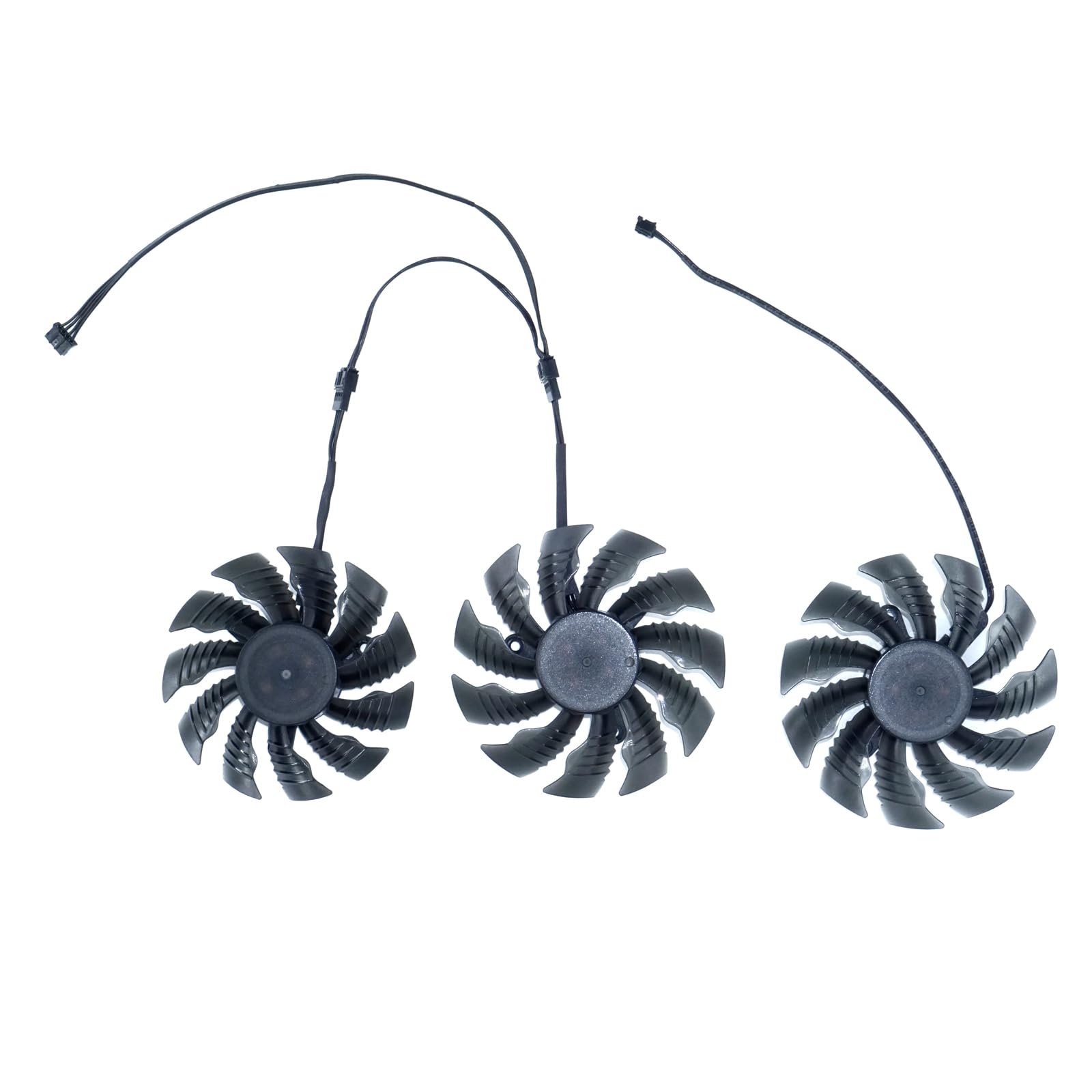 Ventilateur de carte graphique de remplacement 3 pièces/lot Ventilateur de refroidissement de carte graphique compatible avec Gigabyte GeForce RTX 3070 3070 Ti 3080 3080 Ti 3090 Gaming OC