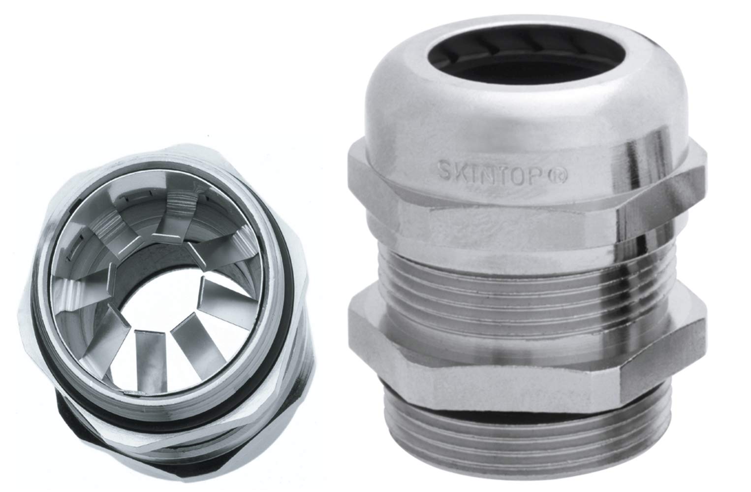 Kabel Cable Gland, Brass, M25, 16.5 Diameter - 53112640