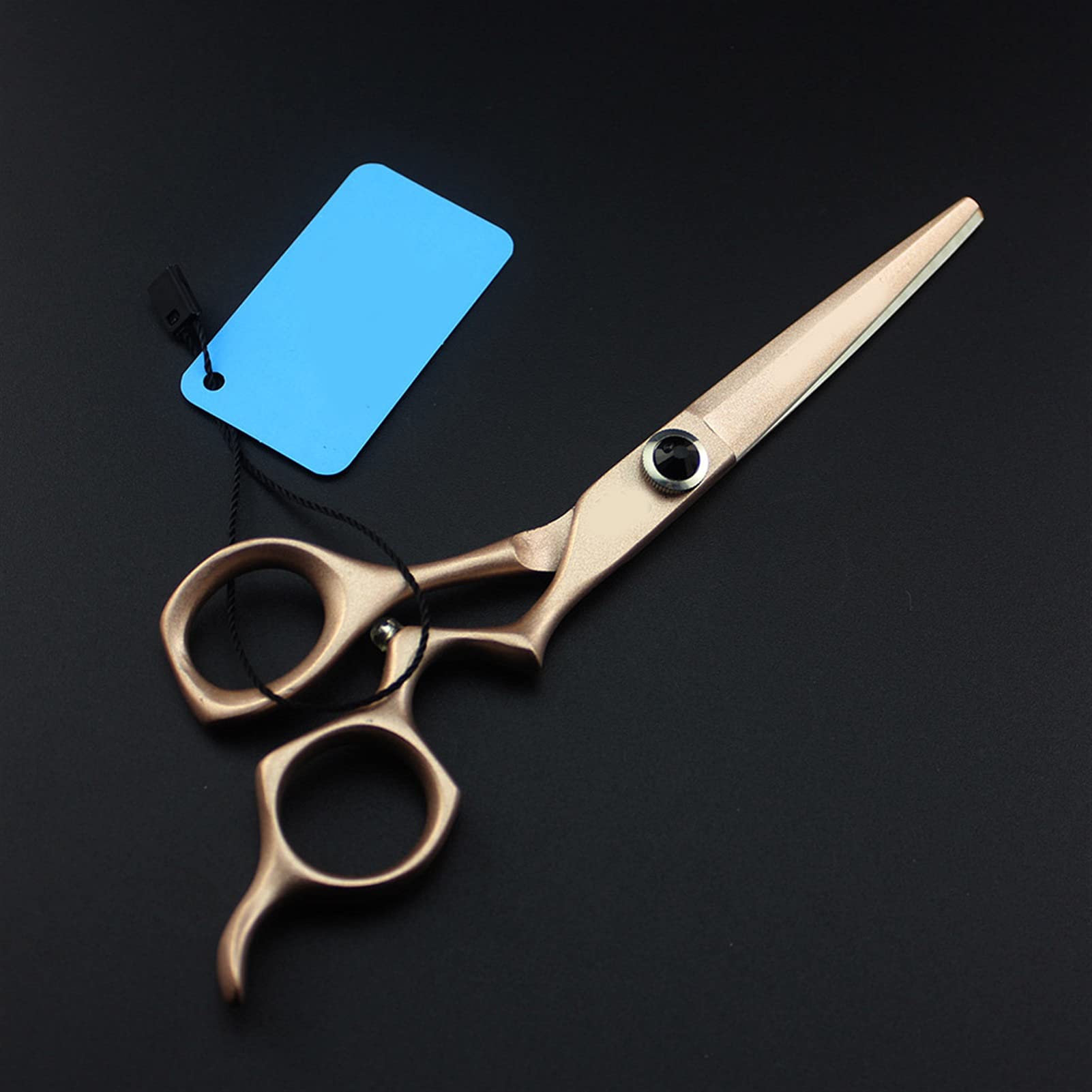 Pittura Taglio dei Capelli Forbice per assottigliamento Forma di Coltello Affilato Strumento Professionale per Barbiere a Forbice per Parrucchieri(Dritto)