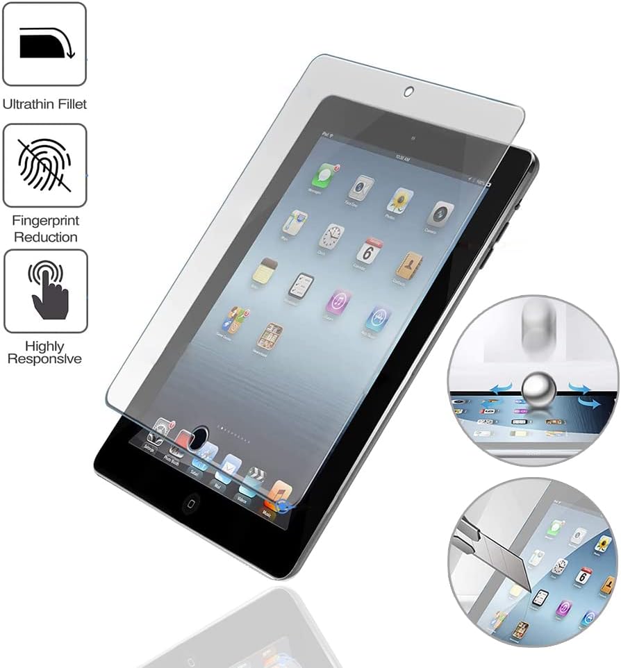 Apple iPad 2-3 Premium Clear LCD Screen Protector Cover Guard Shield Films