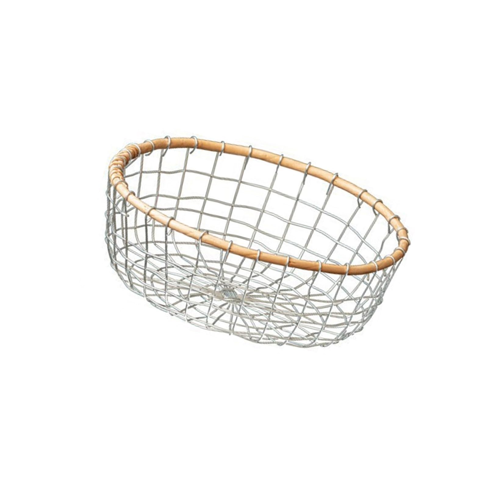 our fave Ventilated Metal Treat Basket for Dry Food Storage in Dormitory Room Otherwise Sitting Room Deck Dry Food Storage Basket