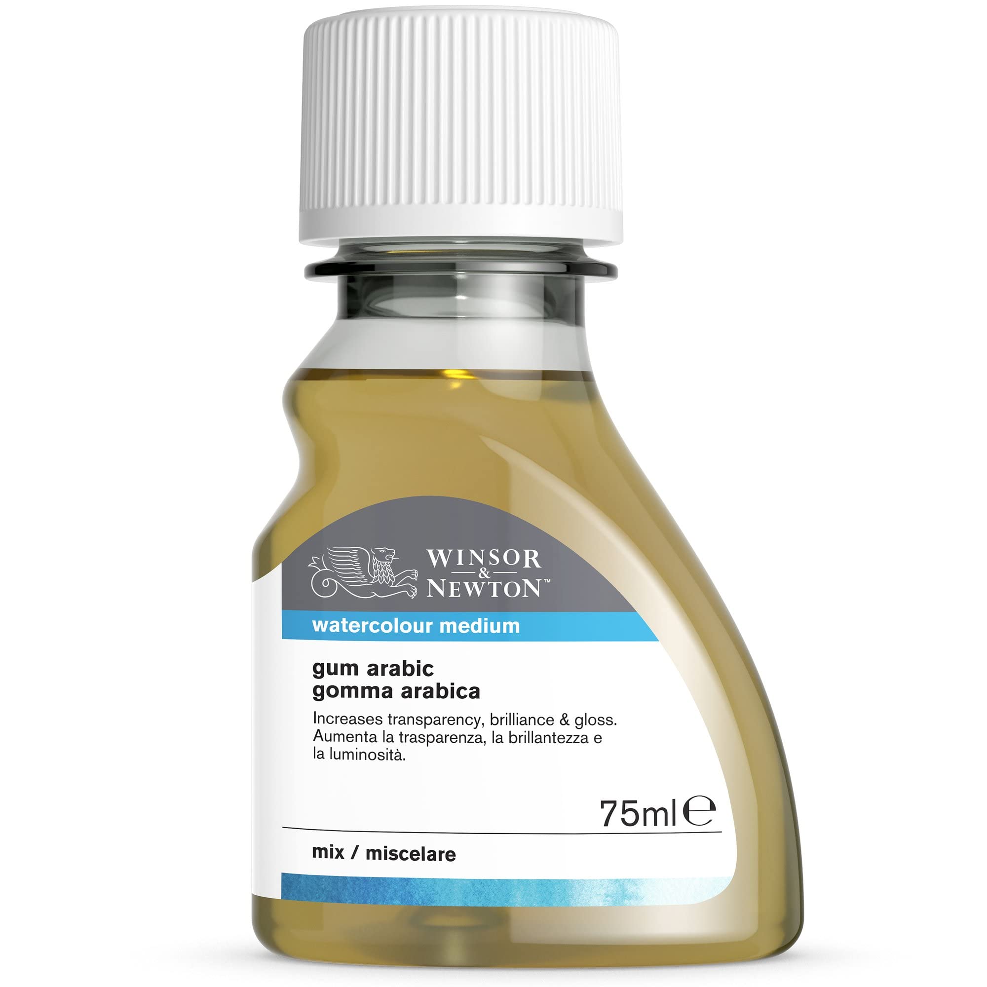 Winsor & Newton Gomma Arabica | Flacone 75 ml - Medium per acquerello