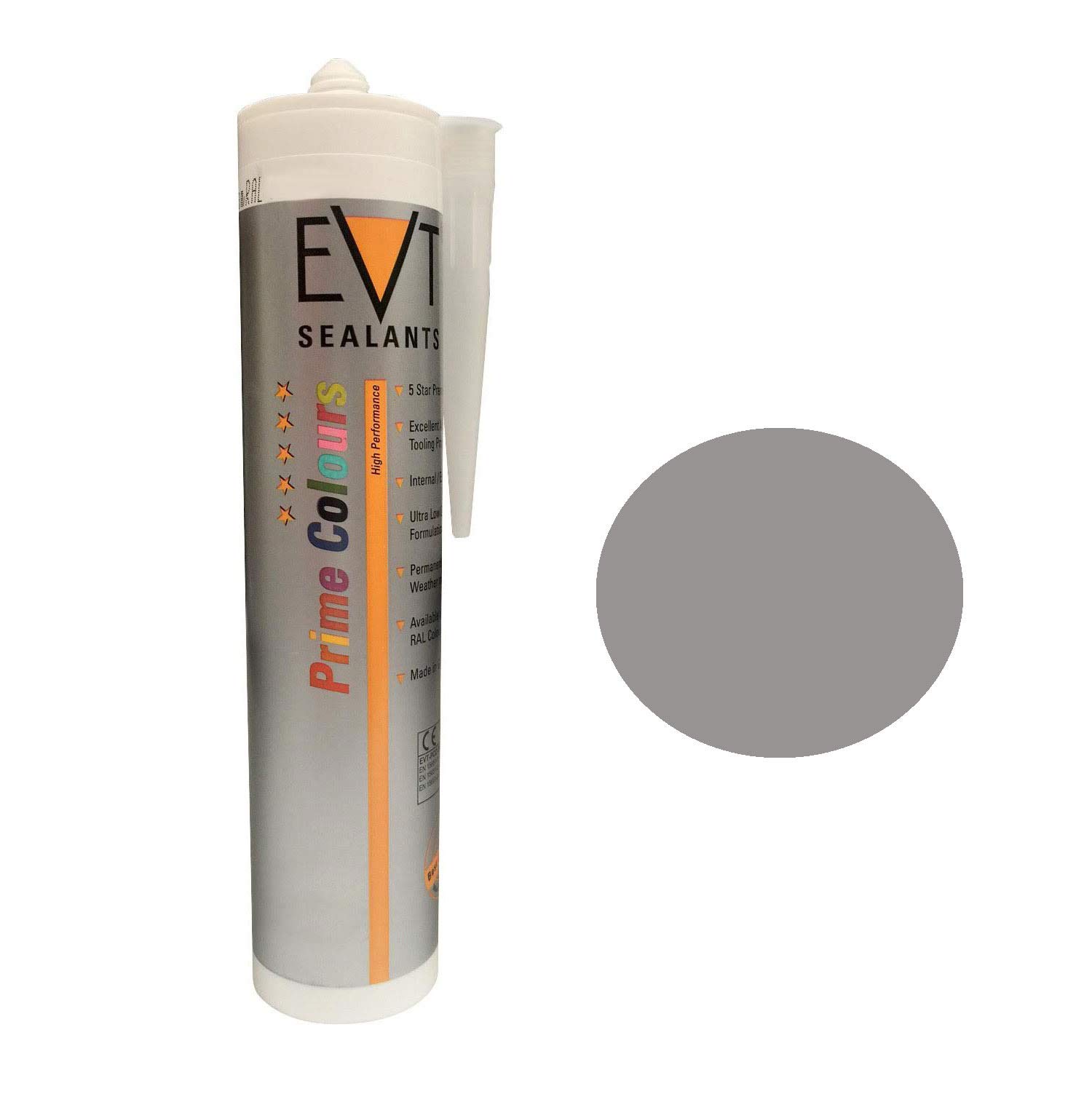 EVT Prime Colour - Silicone (RAL Coloured Silicones) (RAL 7036 Platinum Grey)