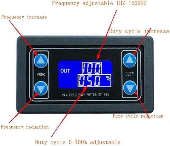 150KHz Generator PWM Frequency Duty Cycle Adjustable Module