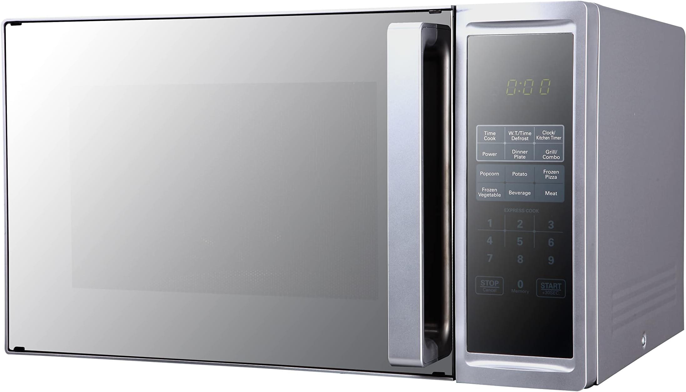 ميكروويف سعة 25 لتر مع شواية 900 واط من فريش، موديل fmw-25kcg-s، لون ...