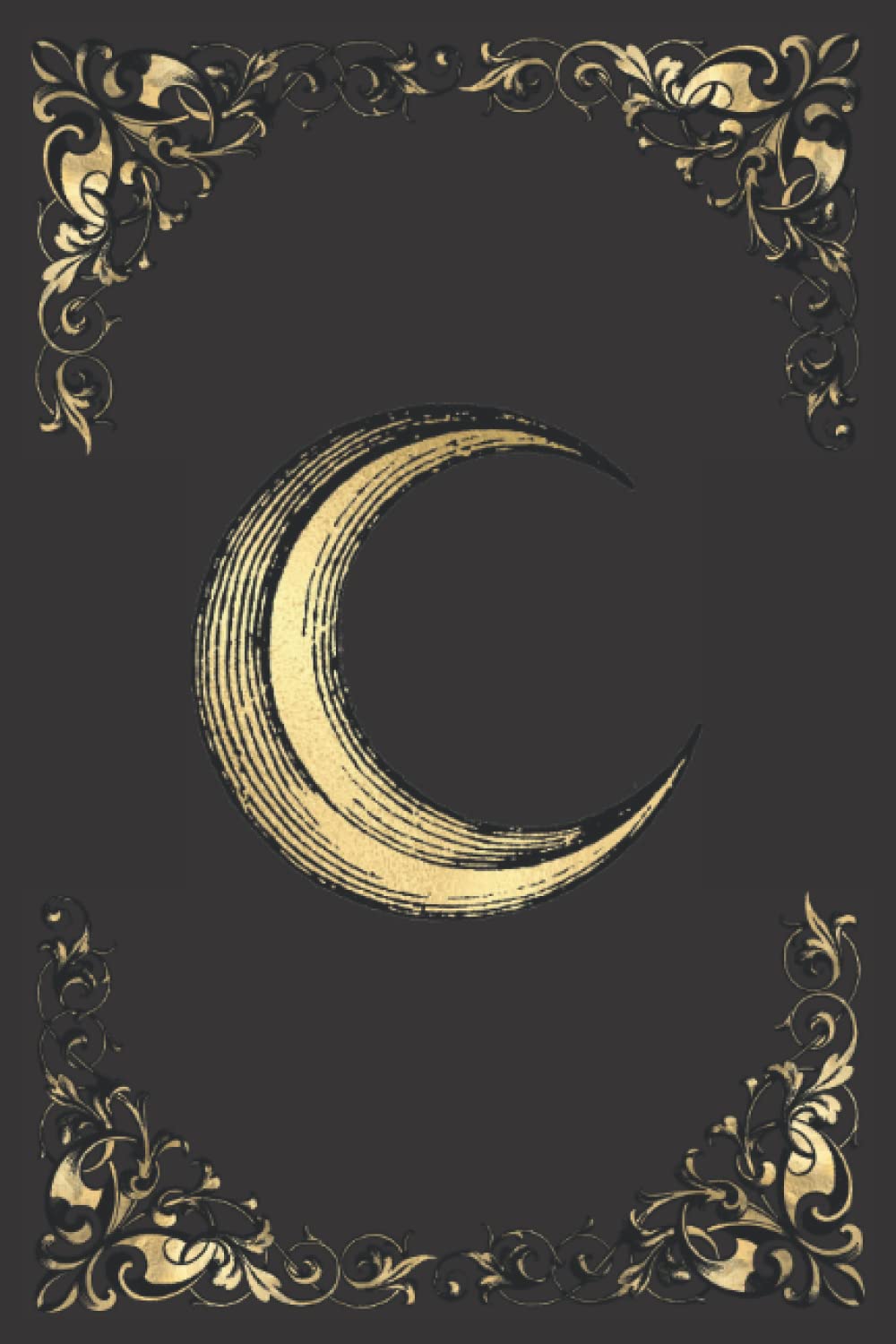 Book of Shadows: Spell Book Journal, Blank Lined Notebook, Empty Grimoire Journal, Black Journal with Gold Pentagram Cover