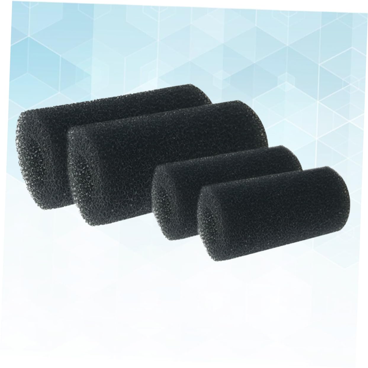 minkissy 12 filtros de filtro de manguera de agua, filtro de filtro para pecera, filtro de pecera, filtro de tanque de pecera, filtro de esponja de espuma para pecera, filtro de esponja para pecera,