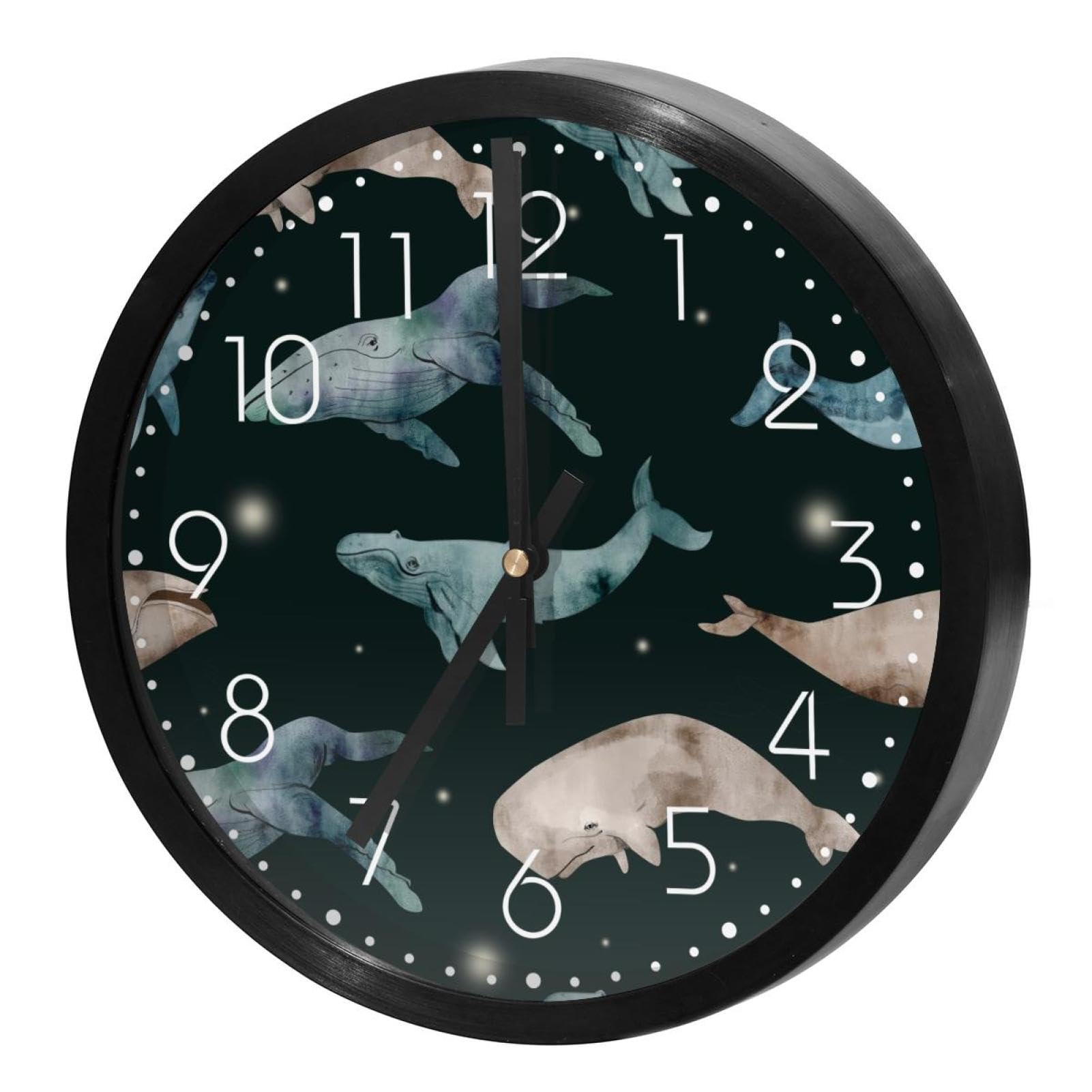 Horloge murale sans tic-tac pour retrouver le sommeil dans sa chambre