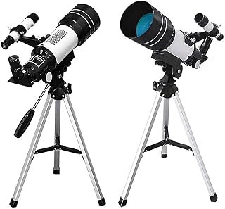 ROLTIN Telescope for Kids Beginners Adult, Wide-Angle Astronomical Telescope 150X Beginner Monocular Lunar Observation Telescope for Astronomy Telescope (A)