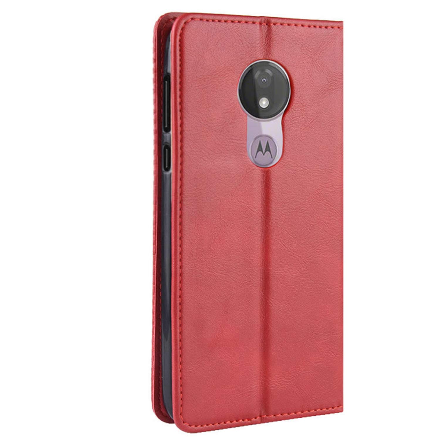 Custodia Portafoglio Per Moto G7 Power Con Stampata Lupo E Cattura Sogni – Pelle PU Con Slot Per Carte E Supporto Regolabile - 4