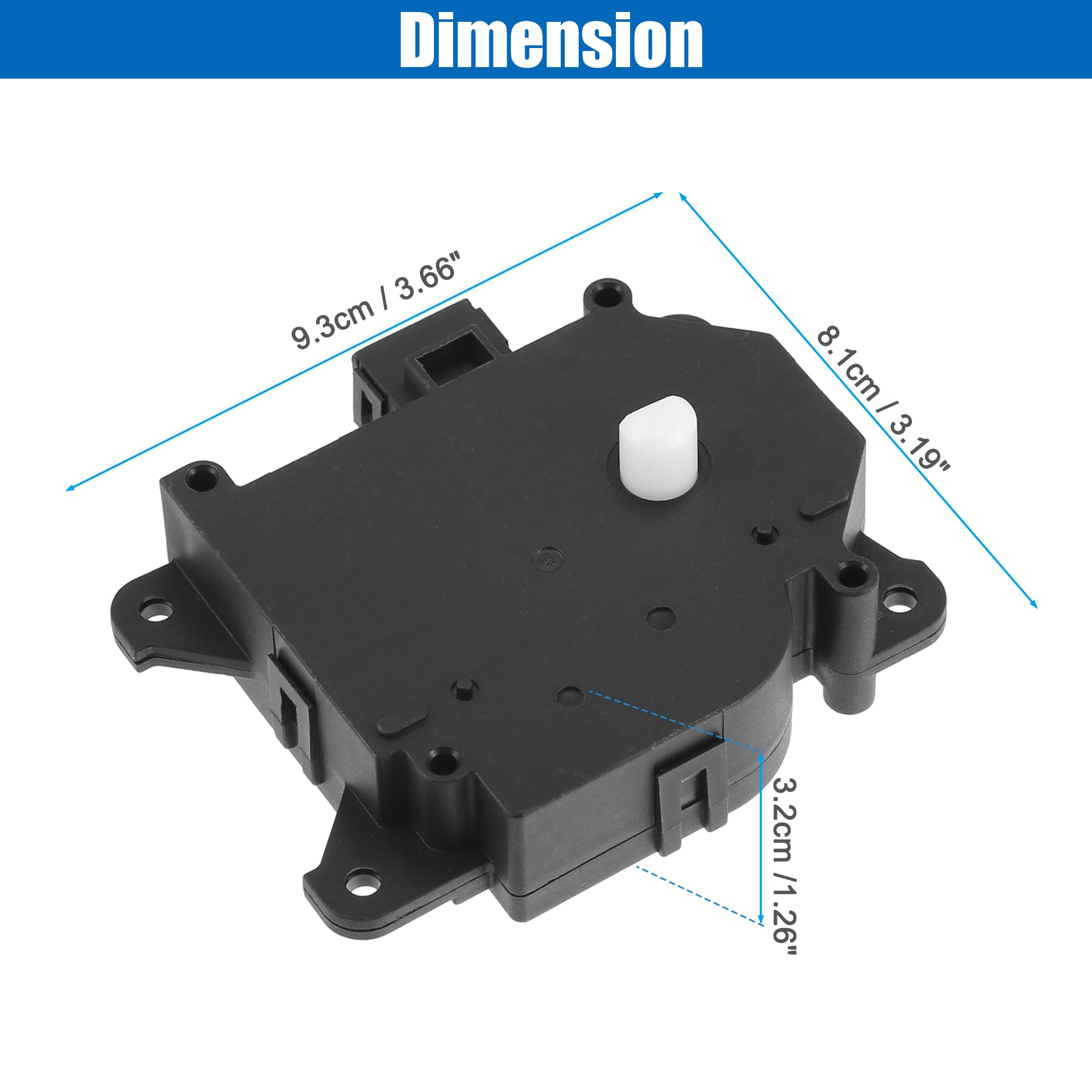 HVAC Blend Door Actuator For Toyota Camry 2012-2017 - Temperature Control Motor 87106-06290 - View #8