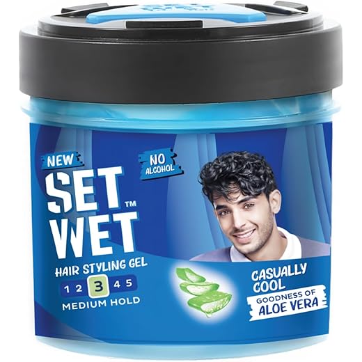 Set Wet Cool Gel 250gm - Medium Hold