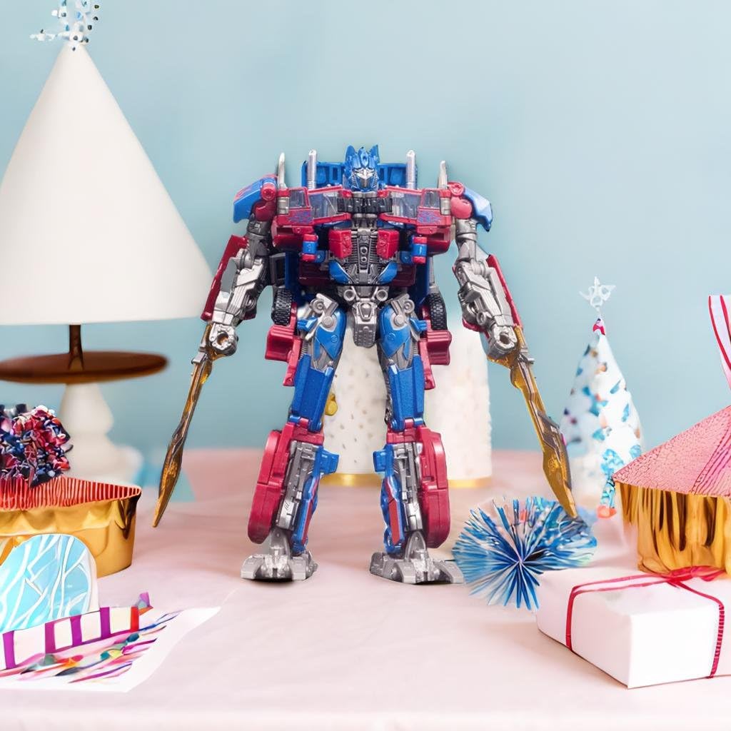 Jouet Robotique déformable en Forme de Voiture, Figurine de Robot pour Enfants, Idée Cadeau Enfant