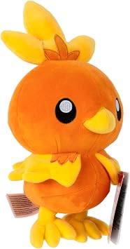 JAZWARES Jazwares Pokemon 8'' Plush Toy Torchic, Multicolor, (95217JAZ_FLEMMLI)